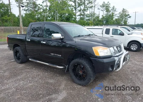 2009 Nissan Titan Se из США, поврежденный, VIN 1N6BA07D49N318814